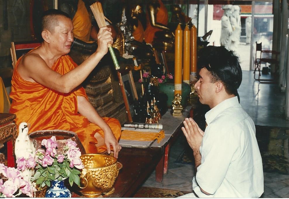 Iniciação de Joacir na Tailândia início dos anos 90